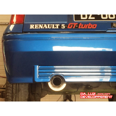 LIGNE INOX DE SUPER 5 GT TURBO